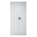 2 Doors Steel File Cabinet with 4 Adjustable Shelves